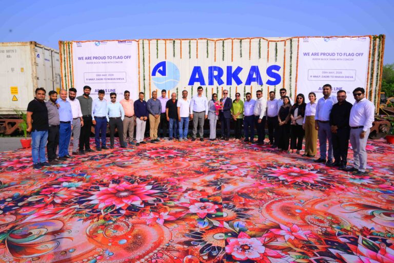 Arkas Line and Parekh Marine Successfully Flag Off Three Consecutive Reefer Block Train Movements Across India